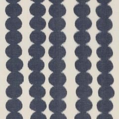 F Schumacher Full Circle Navy 176251 Good Vibrations Collection Indoor Upholstery Fabric