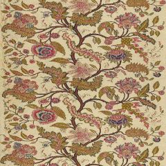 F Schumacher Sinhala Linen Print Pomegranate 174811 by Martyn Lawrence Bullard Indoor Upholstery Fabric