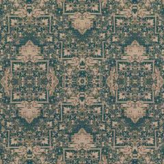Mulberry Home Faded Tapestry Teal FD782-R122 Modern Country I Collection Multipurpose Fabric