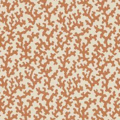 F Schumacher Folly Burnt Orange 176126 by Veere Grenney Indoor Upholstery Fabric