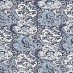 F. Schumacher Pickfair Paisley-Pacific 175553 Interior Decor Fabric