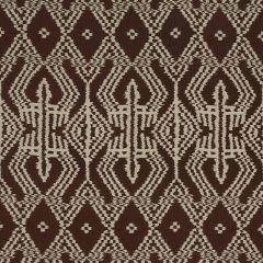 F Schumacher Asaka Ikat Espresso 176093 Ikat Collection Indoor Upholstery Fabric