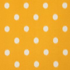 Premier Prints Ikat Dot Citrus Yellow Indoor-Outdoor Upholstery Fabric