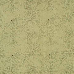 Robert Allen Line Flower Pistachio 219448 Matelasses and Quilts Collection Multipurpose Fabric