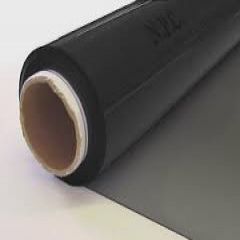 By the Roll - Clear Vinyl 20 gauge x 30 yards no paper Charcoal
