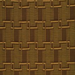 Robert Allen Contract Fretwork Strie Walnut 232996 Indoor Upholstery Fabric