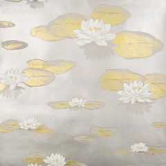 Kravet Lis Deau Pewter W3405-411 Jan Showers Glamorous Collection Wall Covering