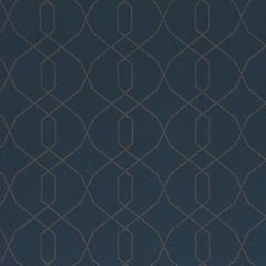 Robert Allen Contract Dotted Frame Aquamarine 214018 Dwell Contract Collection Indoor Upholstery Fabric