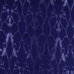 Beacon Hill Blossom Frame Navy 234484 Silk Jacquards and Embroideries Collection Drapery Fabric