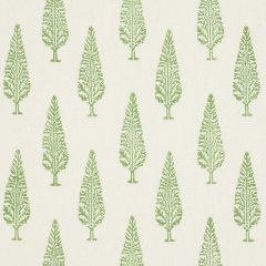 F Schumacher Juniper Block Print Green 178511 Palampore Collection Indoor Upholstery Fabric