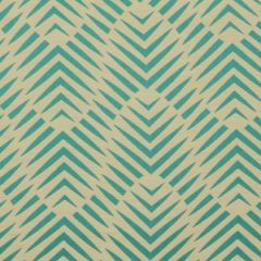 Robert Allen Sunbrella Palmwood Turquoise 228290 DwellStudio Modern Bungalow Collection Upholstery Fabric
