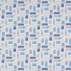 Clarke and Clarke Explorer Marine F1186-01 Land And Sea Collection Multipurpose Fabric