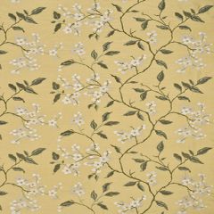 GP and J Baker Apple Blossom Silk Mimosa / Ivory BF10340-2 Oleander Collection Drapery Fabric