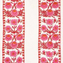F Schumacher Marguerite Embroidery Blossom 72331 Once Upon A Time Collection Indoor Upholstery Fabric