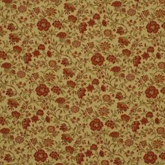 Robert Allen Contract Fleurs Aplenty-Vintage Red 169379 Decor Upholstery Fabric