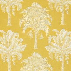 F Schumacher Grand Palms Gold 178001 New Traditional Collection Indoor Upholstery Fabric