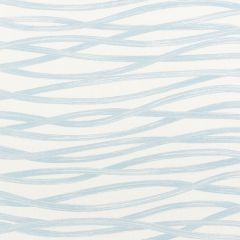 F Schumacher Brushstrokes Sky 177342 Au Naturel Collection Indoor Upholstery Fabric