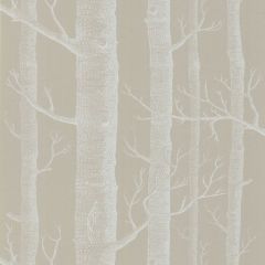 Cole and Son Woods White / Taupe 69-12149 New Contemporary II Collection Wall Covering