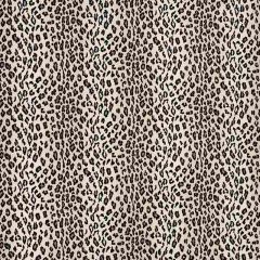 F Schumacher Safari Epingle Snow Leopard 43182 Animal Prints Wovens Collection Indoor Upholstery Fabric