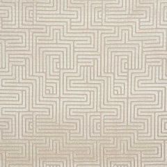 F Schumacher Lisboa Velvet Moonstone 72951 Cut and Patterned Velvets Collection Indoor Upholstery Fabric