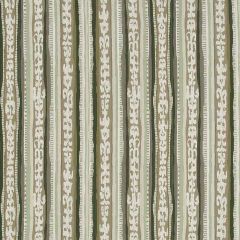 Robert Allen Woodcut Stripe Lettuce 510393 Epicurean Collection Indoor Upholstery Fabric