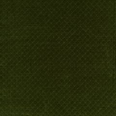 F. Schumacher Paley Quilted Velvet Loden 66923 Chroma Collection