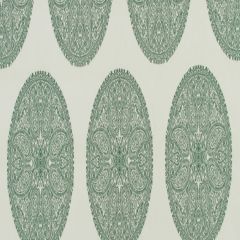 Robert Allen Paisley Way Billiard Green 231670 Indoor Upholstery Fabric