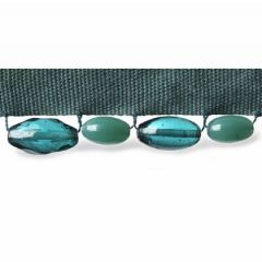 Robert Allen Jeweled Cord-Turquoise 241384 Interior Decor Trim