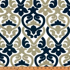 Premier Prints Alex Oxford / Grey Indoor-Outdoor Upholstery Fabric