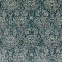 GP and J Baker Lapura Velvet Blue BP10829-1 Coromandel Collection Multipurpose Fabric