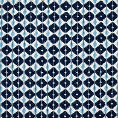 F Schumacher Sarong Indigo 173402 Plein Air Collection Indoor Upholstery Fabric