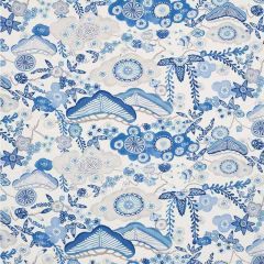 F Schumacher Yume Blue 177010 Mingei Collection Indoor Upholstery Fabric