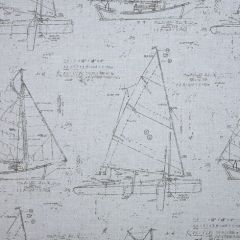 Sunbrella Point of Sail Blue Sky 145736-0002 Upholstery Fabric