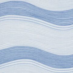 F Schumacher La Marea Blue 177351 Au Naturel Collection Indoor Upholstery Fabric