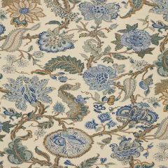 F Schumacher Chalfont Porcelain 172743 The Library Collection Indoor Upholstery Fabric