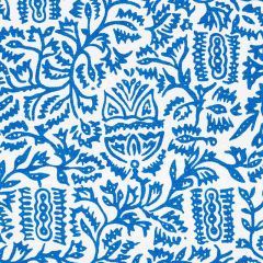F Schumacher Morris Blue 177773 Essentials Small Scale Prints Collection Indoor Upholstery Fabric