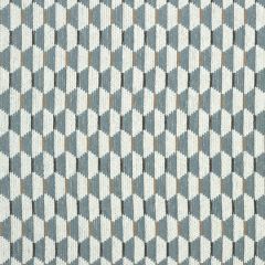 Thibaut Optica Aqua W73354 Nomad Collection Indoor Upholstery Fabric