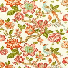 F Schumacher Huntington Gardens Coral 175561 by Timothy Corrigan Indoor Upholstery Fabric