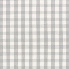 F Schumacher Elton Cotton Check Grey 63065 French Revolution Collection Indoor Upholstery Fabric