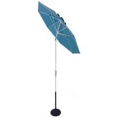 East Coast 9ft Aluminum Market Umbrella with Fiberglass Ribs