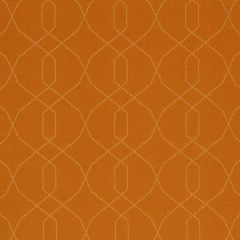 Robert Allen Contract Dotted Frame Persimmon 214004 Dwell Contract Collection Indoor Upholstery Fabric