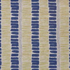 Lee Jofa Saltaire Indigo / Yellow / Aqua BFC-3624-450 Blithfield Collection Multipurpose Fabric