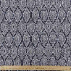 Scott Living Arabesque Cyan Indigo / Belgian Modern Century Collection Multipurpose Fabric