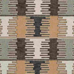 Robert Allen Kilim Panel Onyx 260290 Nomadic Color Collection Indoor Upholstery Fabric