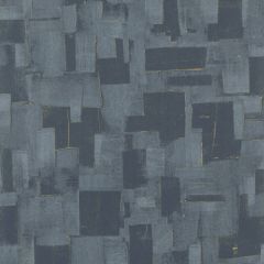 Threads Cubist Indigo 15018-680 Vinyl Wallpaper Collection I Wall Covering