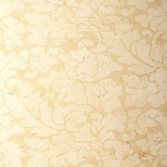 F-Schumacher Tolomei Damask-Sand 5003691 Luxury Decor Wallpaper