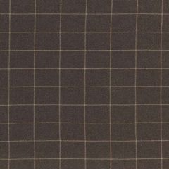 F Schumacher Bancroft Wool Plaid Sable 66770 Luxe Lodge Collection Indoor Upholstery Fabric