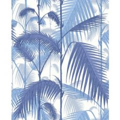 Cole And Son Palm Jungle Hyacinth On White F111/2006L Contemporary Fabrics Collection Multipurpose Fabric