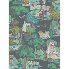 Cole And Son Versailles Grand Viridian F111/6022 Contemporary Fabrics Collection Multipurpose Fabric