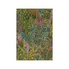 Cole and Son Cascade Linen Leaf Green F121-3012 The Gardens Vol.II Collection Multipurpose Fabric